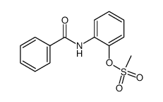 2-Benzamidophenyl-methansulfonat Structure