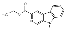 β-咔啉-3-羧酸乙酯(β-CCE)结构式
