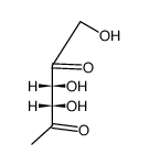 6-deoxy-D-erythro-[2,5]hexodiulose Structure