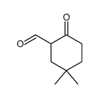 5,5-dimethyl-2-oxocyclohexanecarbaldehyde Structure
