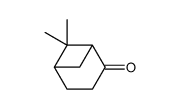 (1S,5R)-6,6-dimethylbicyclo[3.1.1]heptan-2-one结构式