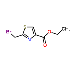Ethyl 2-(bromomethyl)thiazole-4-carboxylate Structure