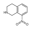 8-Nitro-1,2,3,4-tetrahydroisoquinoline Structure