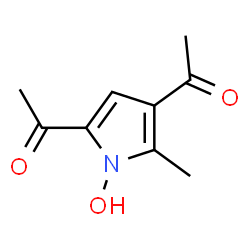 Ethanone, 1,1-(1-hydroxy-5-methyl-1H-pyrrole-2,4-diyl)bis- (9CI) picture