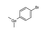 (4-bromophenyl)-dimethylgermane结构式