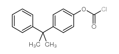 4-异丙苯基氯甲酸苯酯结构式