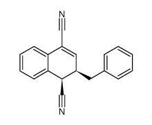 2-benzyl-1,2-dihydro-1,4-naphthalenedicarbonitrile Structure