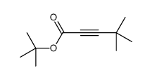 tert-butyl 4,4-dimethylpent-2-ynoate Structure