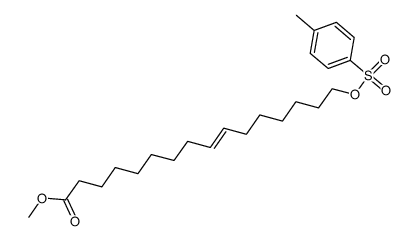 Methyl 16-tosyloxy-(E)-9-hexadecenoate Structure