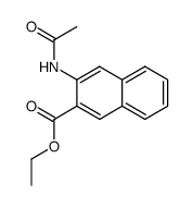 3-acetylamino-[2]naphthoic acid ethyl ester Structure