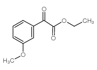 3-甲氧基苯甲酰基甲酸乙酯结构式