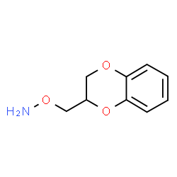 Hydroxylamine,O-[(2,3-dihydro-1,4-benzodioxin-2-yl)methyl]- Structure