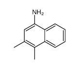 3,4-Dimethylnaphthalen-1-amine结构式