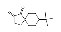 8-tert-Butyl-2-methylene-spiro[4.5]decan-1-one Structure