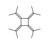 1,2,3,4-tetra(propan-2-ylidene)cyclobutane Structure
