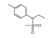 N-ethyl-N-(4-methylphenyl)methanesulfonamide Structure