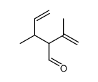 3-methyl-2-prop-1-en-2-ylpent-4-enal结构式