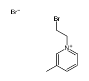 1-(2-bromoethyl)-3-methylpyridin-1-ium,bromide Structure