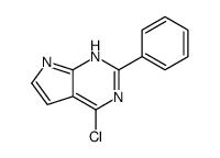 4-chloro-2-phenyl-7H-pyrrolo[2,3-d]pyrimidine structure