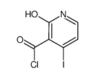 2-hydroxy-4-iodonicotinyl chloride Structure