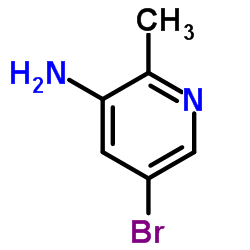5-Bromo-2-methylpyridin-3-amine Structure