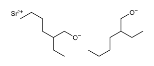 strontium bis(2-ethylhexanolate) Structure