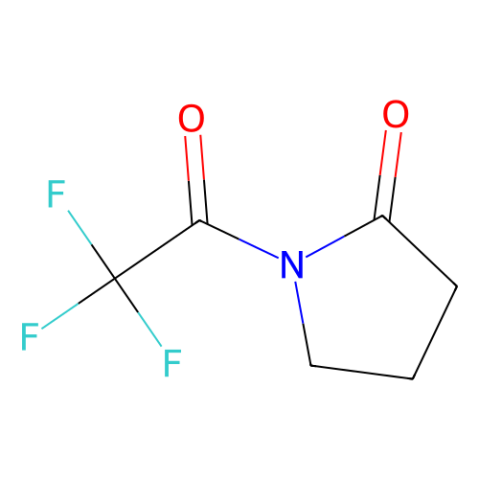 2-Pyrrolidinone, 1-(trifluoroacetyl)- (9CI) Structure