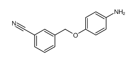 Benzonitrile, 3-[(4-aminophenoxy)methyl]结构式