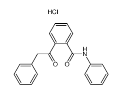N-phenyl-2-(2-phenylacetyl)benzamide hydrochloride结构式