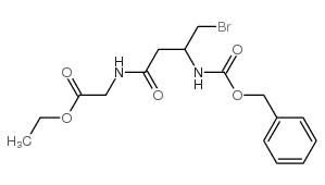 (3-苄基甲酰氨基-4-溴-丁酰氨基)乙酸乙酯结构式