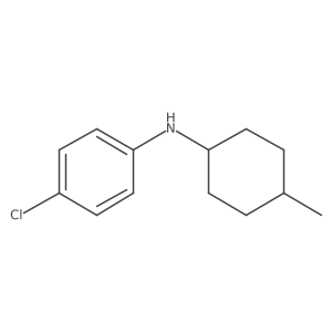 4-chloro-N-(4-methylcyclohexyl)aniline结构式