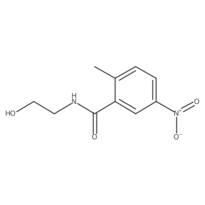 N-(2-hydroxyethyl)-2-methyl-5-nitrobenzamide Structure