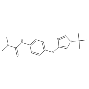 Urea, N'-[4-[[2-(1,1-dimethylethyl)-2H-tetrazol-结构式
