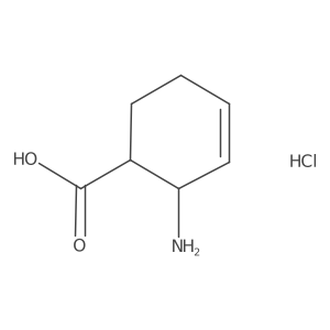 2-Aminocyclohex-3-ene-1-carboxylic acid hydrochloride结构式