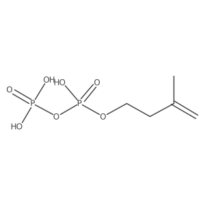 Isopentenyl Pyrophosphate-d5 Triammonium Salt Structure