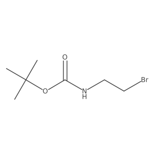 N-t-Boc-2-bromoethylamine-d4 Structure