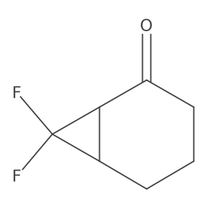 7,7-Difluorobicyclo[4.1.0]heptan-2-one结构式
