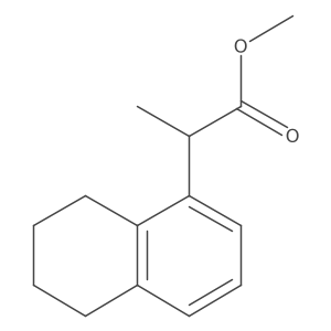 Methyl 2-(5,6,7,8-tetrahydronaphthalen-1-yl)propanoate Structure