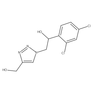 1-(2,4-dichlorophenyl)-2-[4-(hydroxymethyl)-1H-1,2,3-triazol-1-yl]ethan-1-ol Structure
