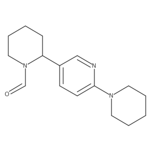 2-(6-(Piperidin-1-yl)pyridin-3-yl)piperidine-1-carbaldehyde Structure