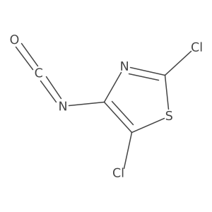 2,5-Dichloro-4-isocyanatothiazole结构式