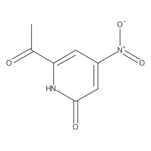 1-(6-Hydroxy-4-nitropyridin-2-YL)ethanone Structure