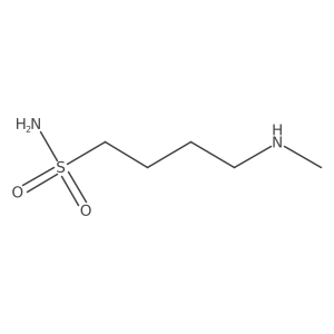 4-(Methylamino)butane-1-sulfonamide结构式