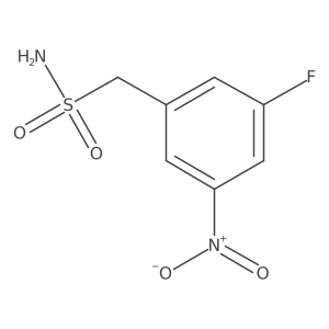 (3-Fluoro-5-nitrophenyl)methanesulfonamide结构式