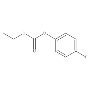 Carbonic acid, ethyl 4-fluorophenyl ester结构式