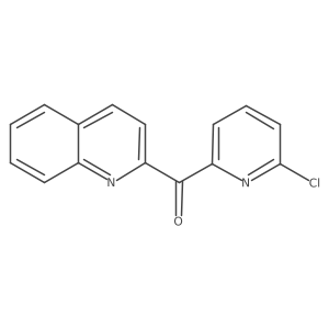 (6-Chloropyridin-2-yl)(quinolin-2-yl)methanone Structure