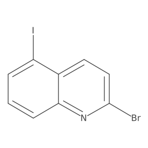 2-Bromo-5-iodoquinoline结构式