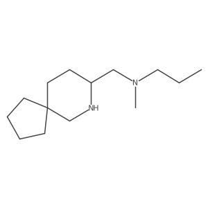 ({7-Azaspiro[4.5]decan-8-yl}methyl)(methyl)propylamine结构式