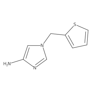 1-[(thiophen-2-yl)methyl]-1H-imidazol-4-amine Structure