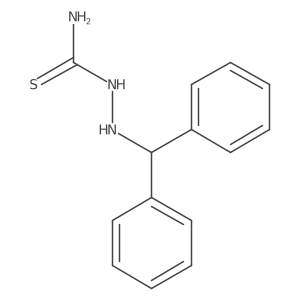 2-(Diphenylmethyl)hydrazinecarbothioamide结构式